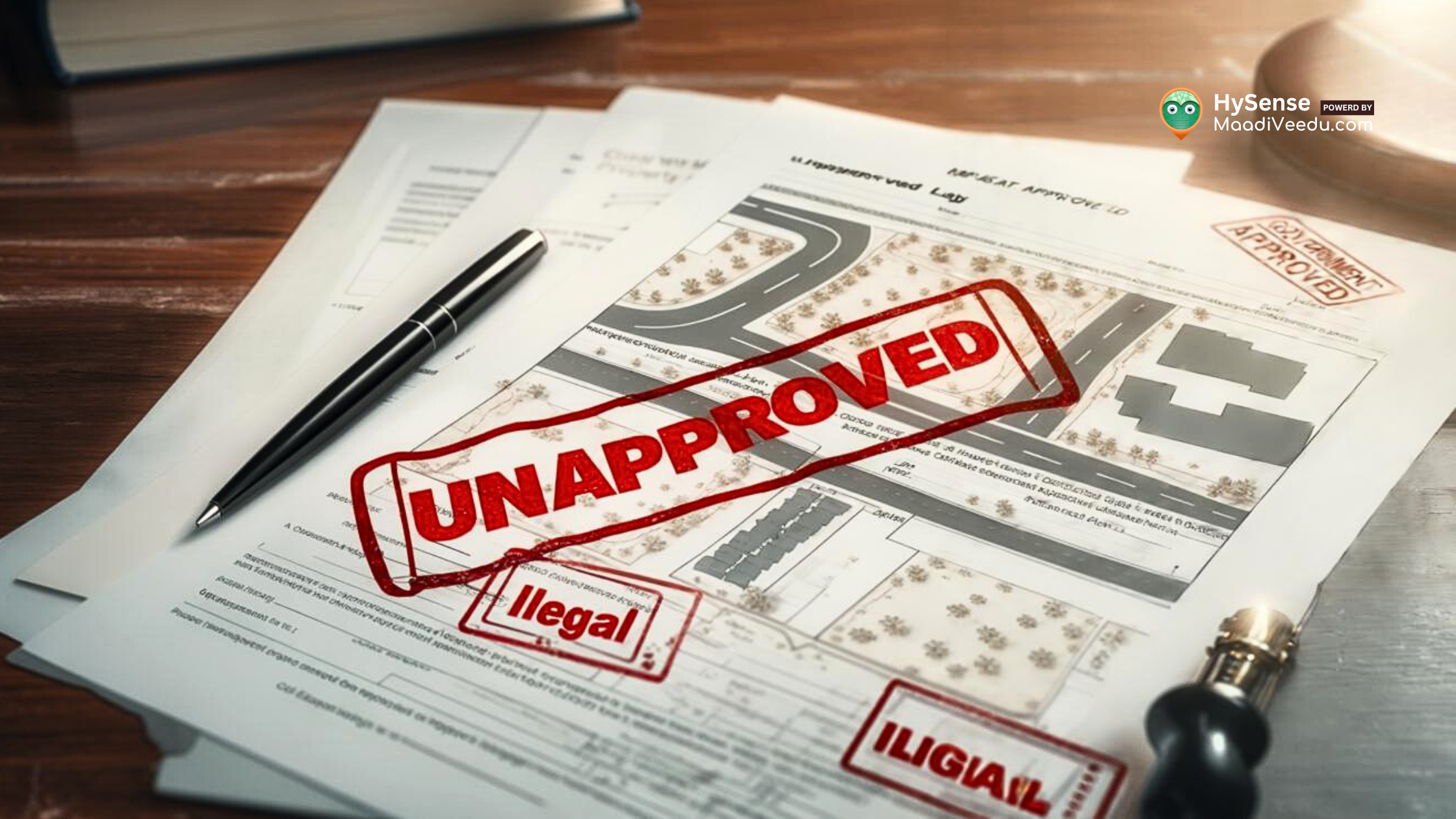 Risks of Buying an Unapproved Layout in Urban Areas – Legal & Financial Dangers 