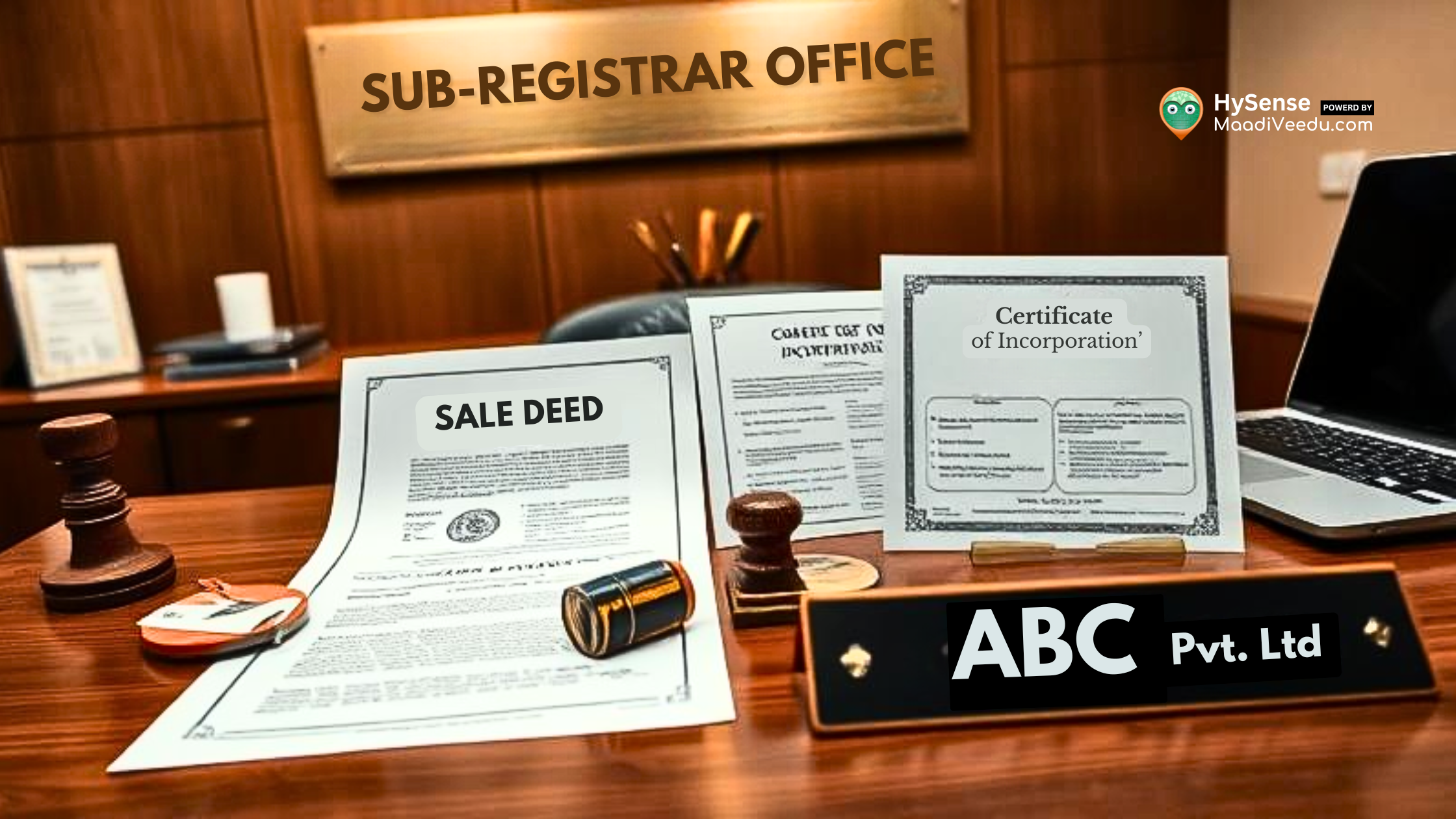 How to Register Property Under a Company Name in India – Step-by-Step Guide