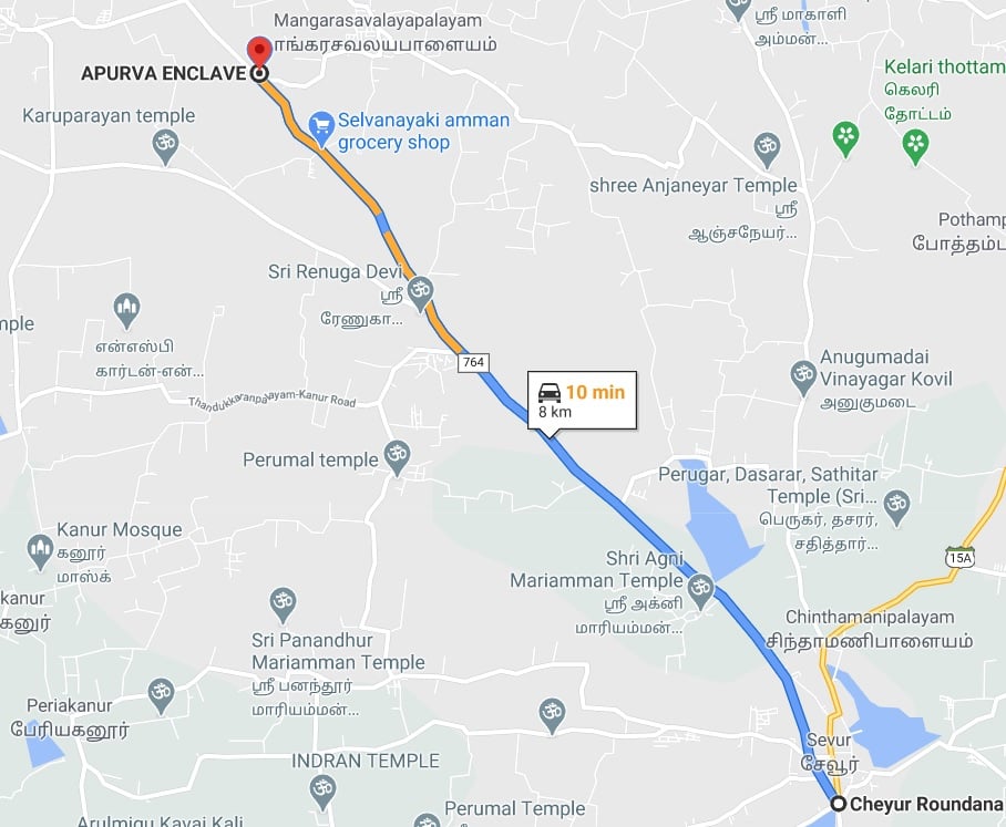 DTCP Site for Resale in Puliampatti - Avinashi Main Road (Loorthupuram) - Property Image