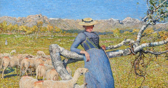 Горы Джованни Сегантини в Musée Marmottan Monet
