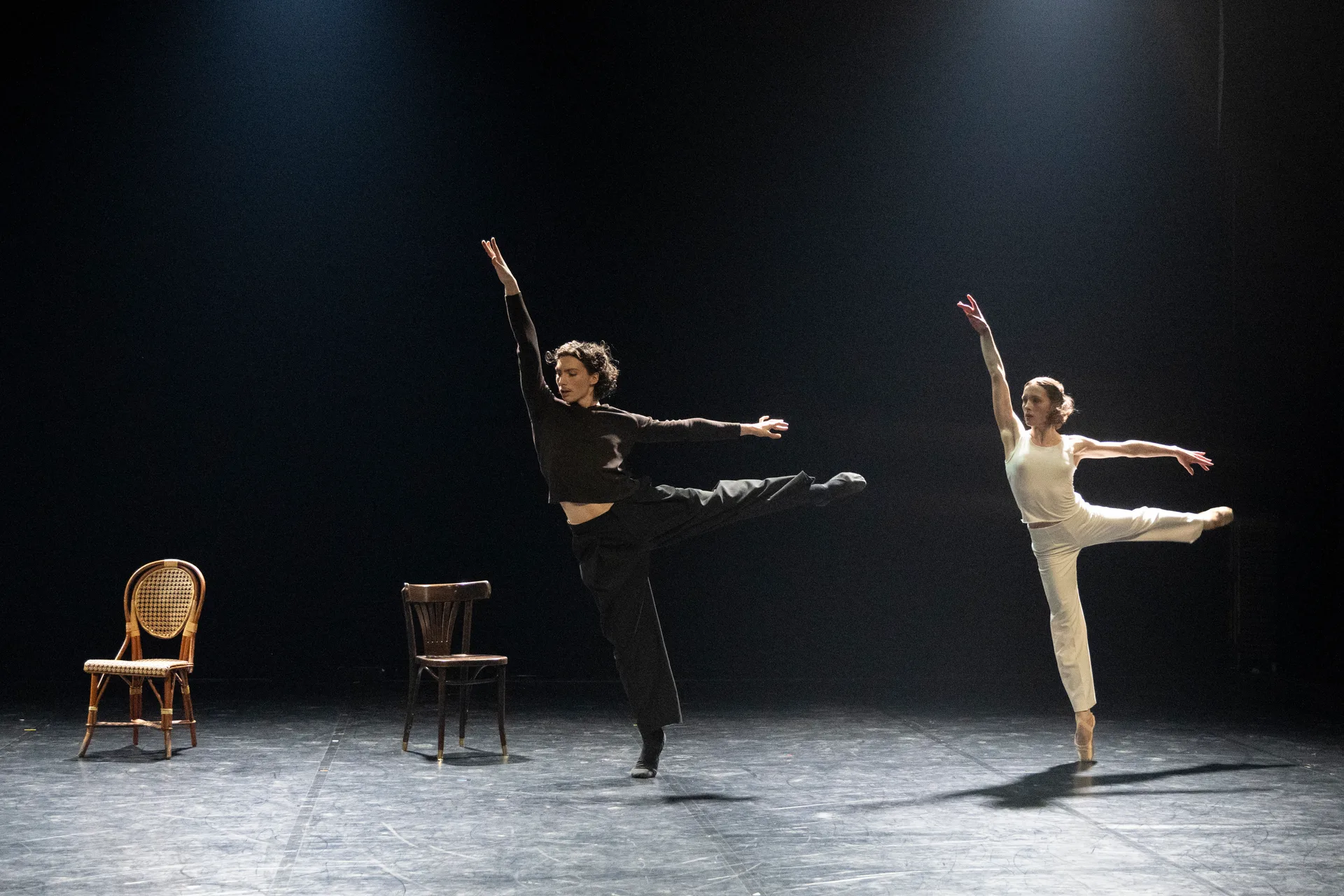 A jamais sans leurs yeux Rubens Simon. Max Darlington Apolline Anquetil (c) Benoite Fanton