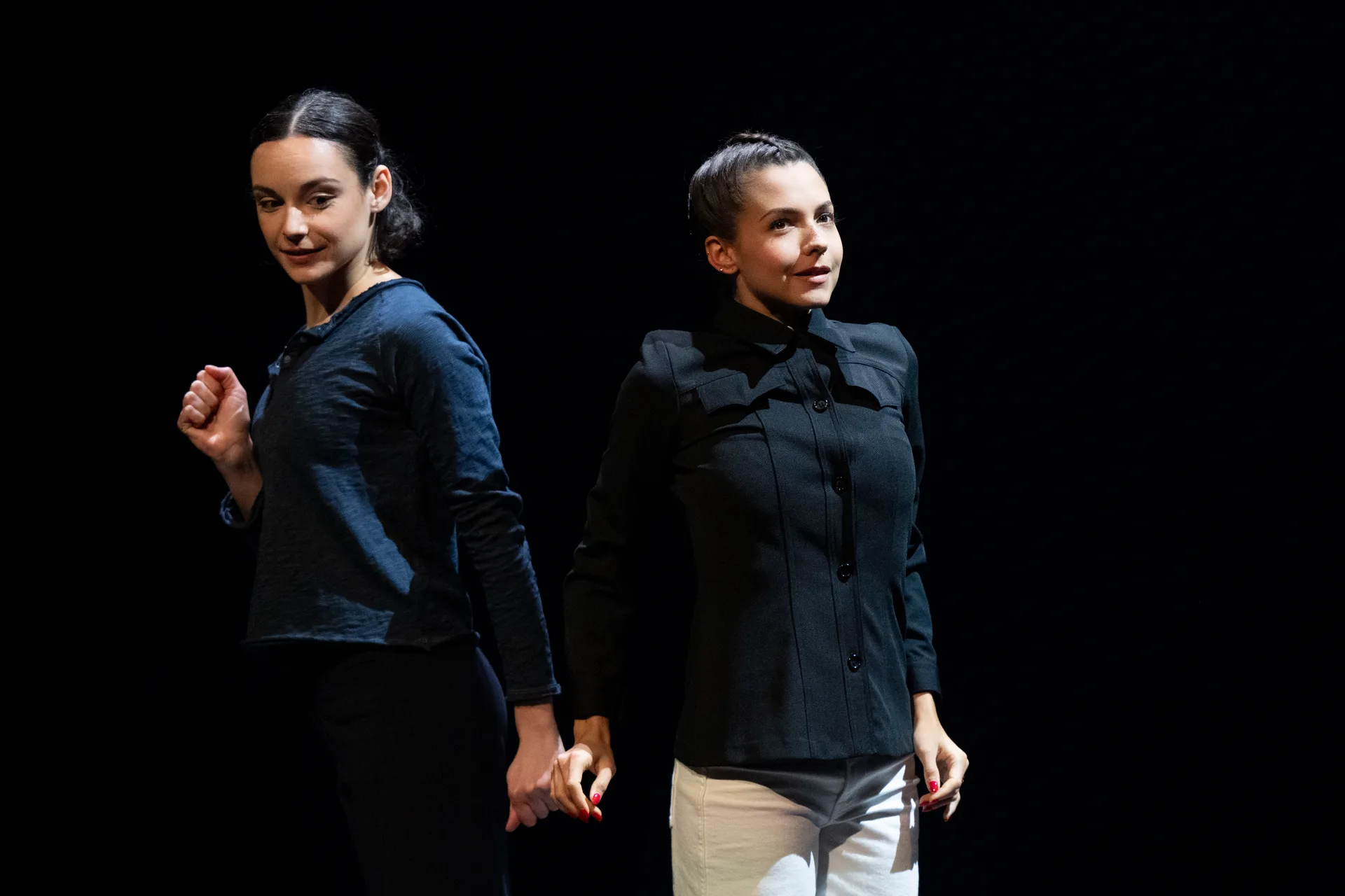 A jamais sans leurs yeux Rubens Simon. Camille Bon Alexa Torres Alvarez (c) Benoite Fanton