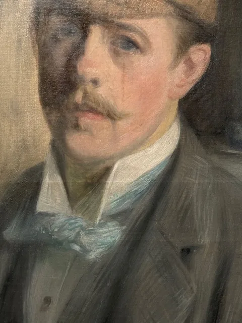 Жак-Эмиль Бланш, автопортрет в кепке, около 1890 