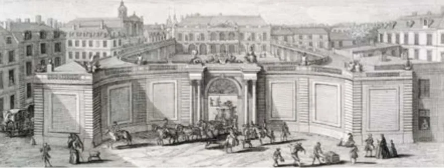 Вид на Hôtel de Soubisе. Жан-Батист Риго, около 1730–1740 годов. © Paris Musées / Музей Карнавале — История Парижа.