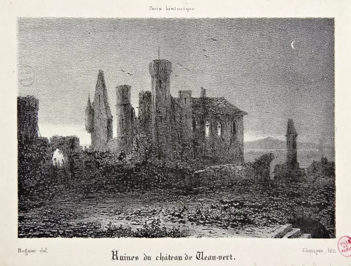 Замок Вовер, XI. «Вовер» (от vallis viridis — «зелёная долина») (с) jardin.senat.fr