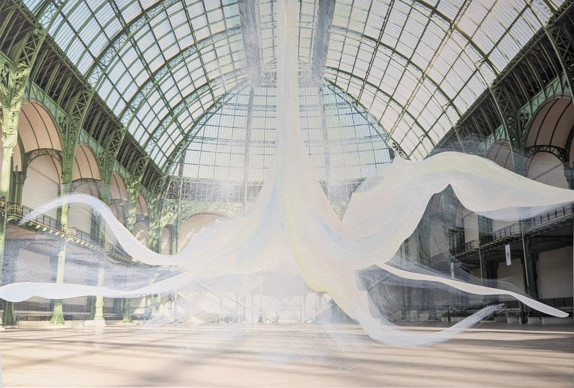 Лор Пруво в Grand Palais