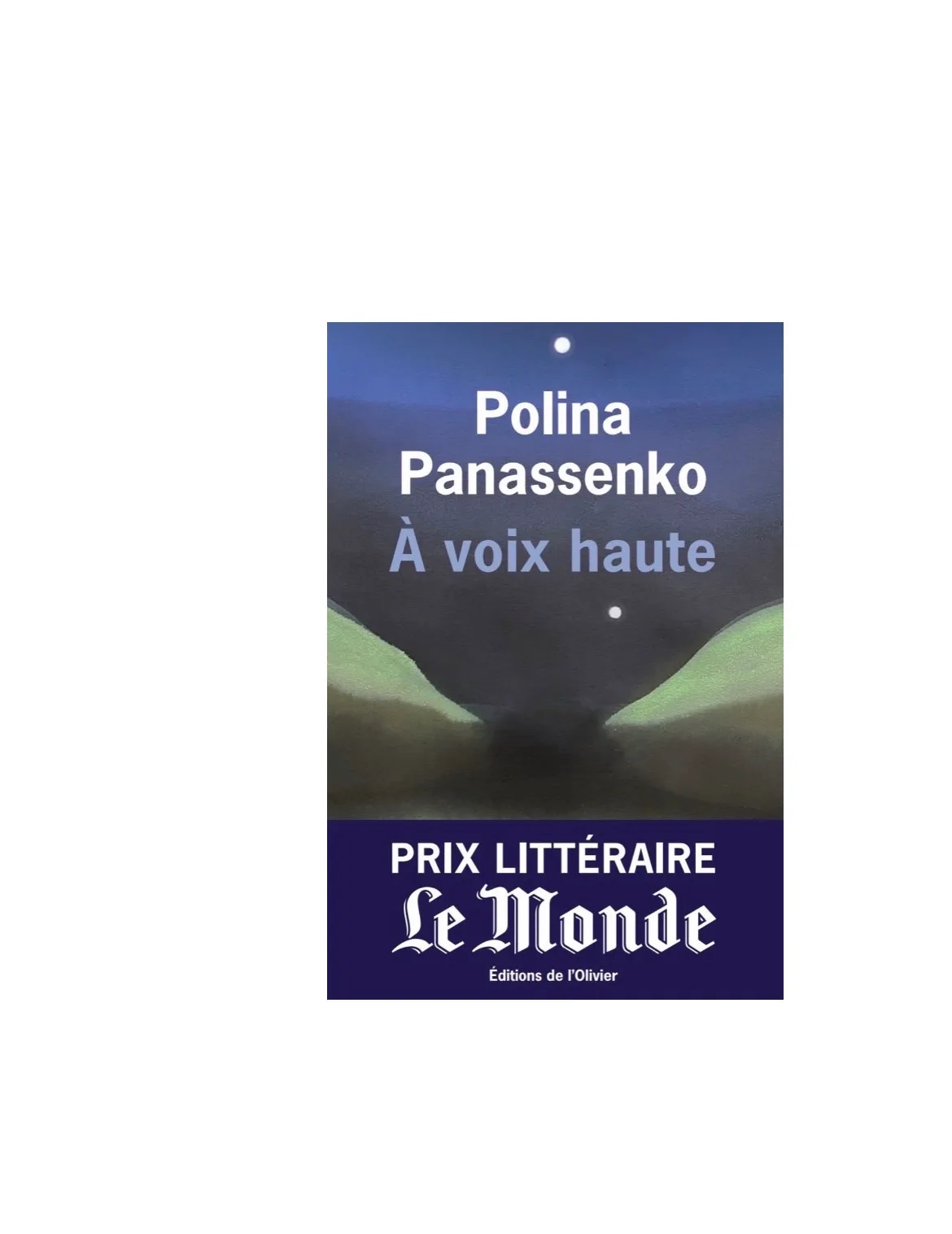 Полина Панасенко получила литературную премию «Le Monde»