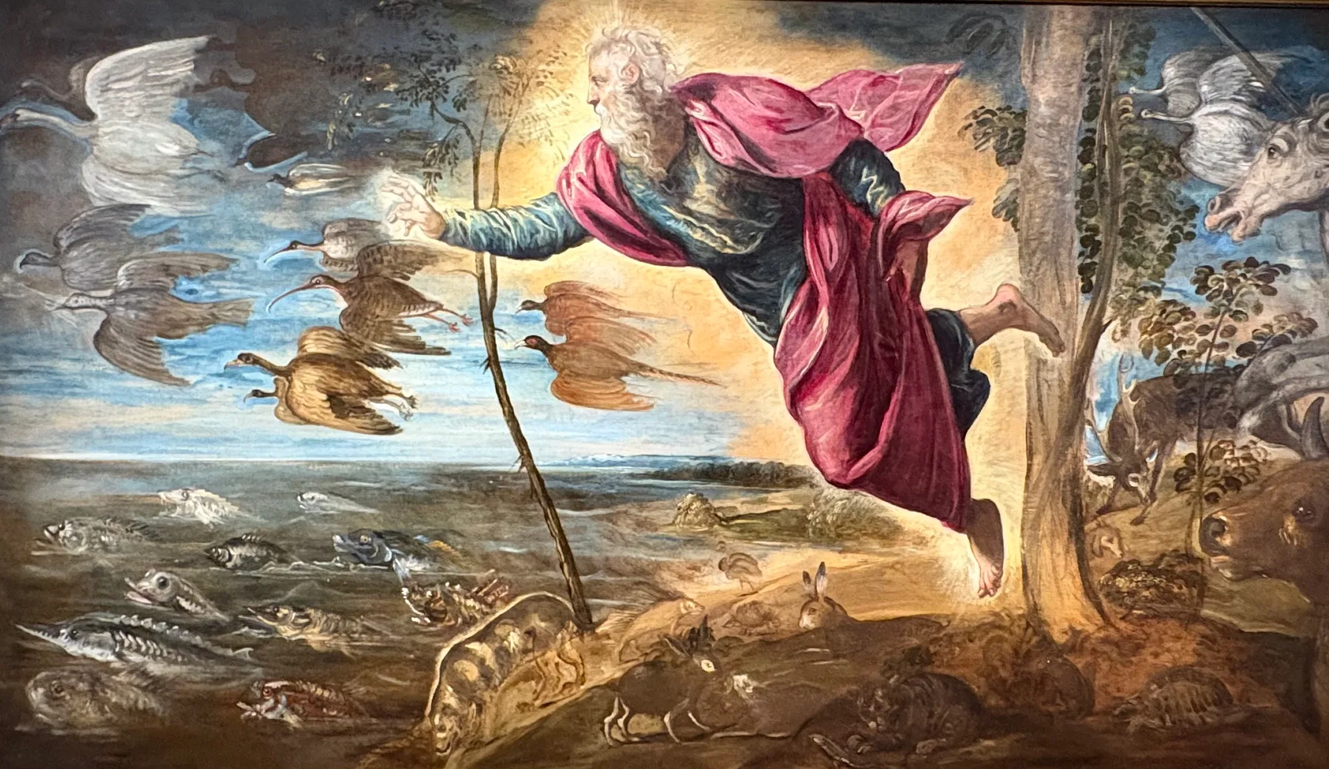 Тинторетто, «Сотворение животных», 1550–1553 Венеция, Галереи Академии. Фото: Виктор Музыка