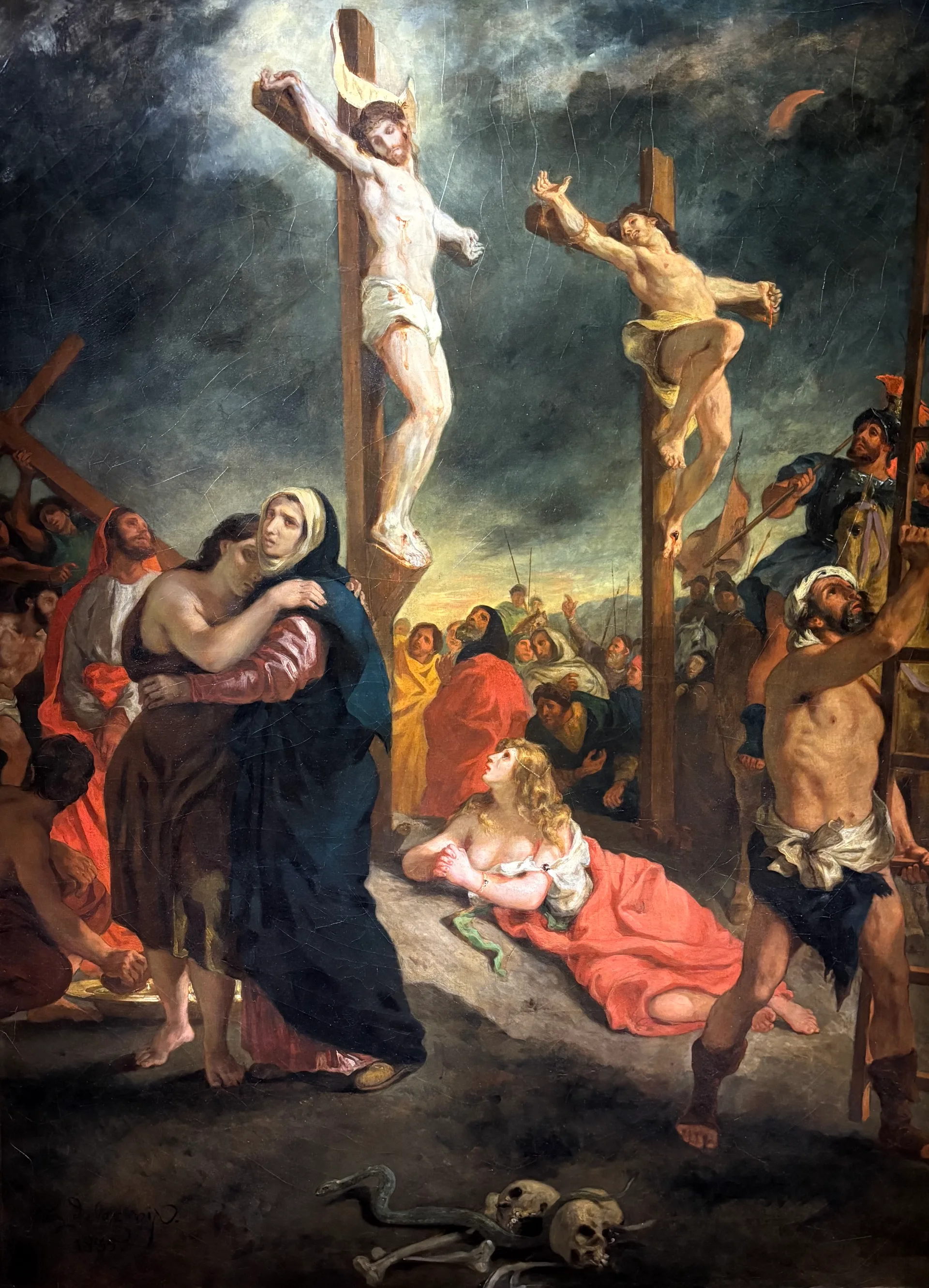 Эжен Делакруа, «Распятие», 1835, Ванн, musée des Beaux-Arts, la Cohue Фото: Виктор Музыка