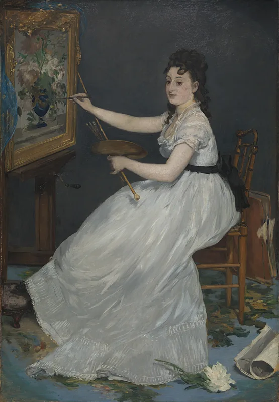 Эдуар Мане, «Портрет Евы Гонсалес», 1870. Завещание сэра Хью Лейна, 1917 год, Национальная галерея, Лондон. © The National Gallery London