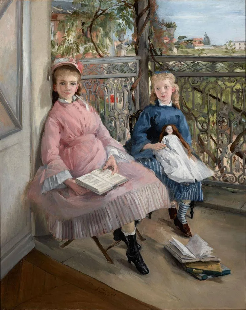 Ева Гонзалес, «Катехизис», ок. 1865–1870. Denver Art Museum