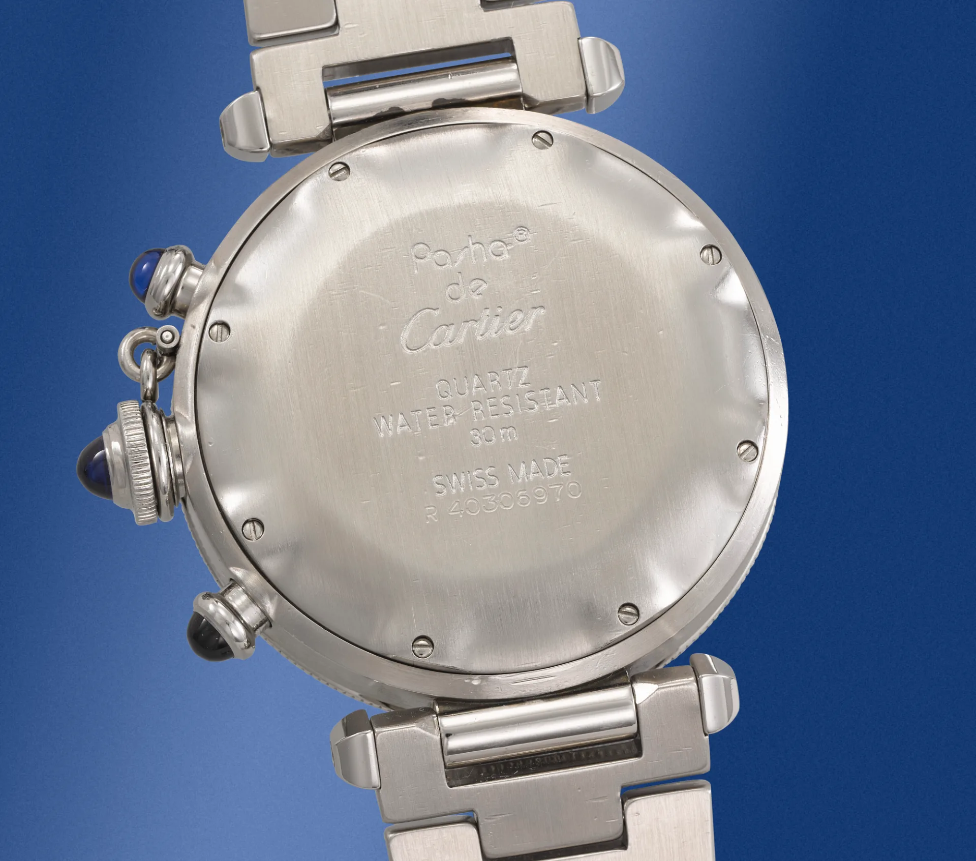 Часы Cartier Pasha Зинедина Зидана / Cartier Christie's