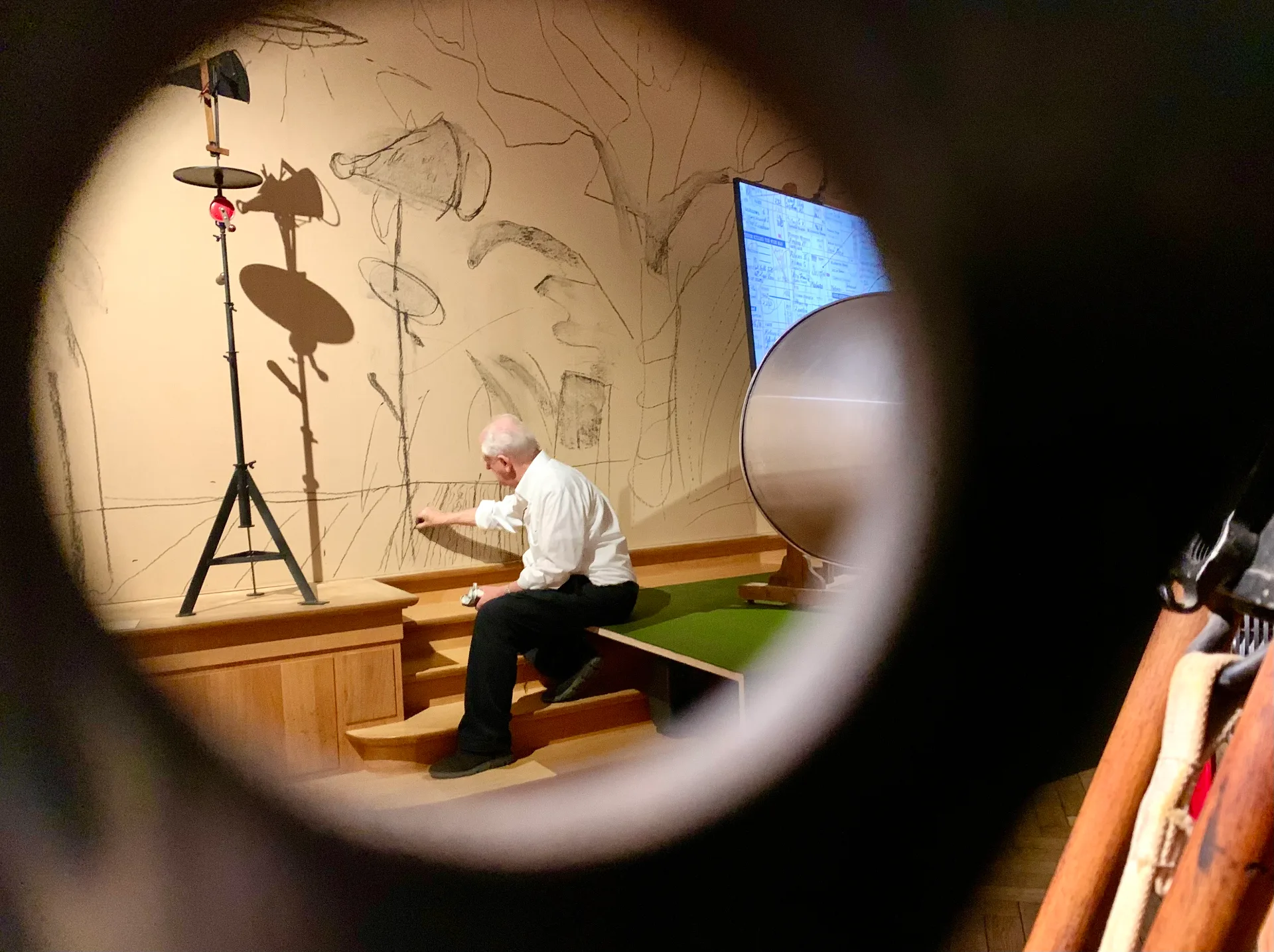 Рисунок Уильяма Кентриджа. Фото: BOZAR. Предоставлено художником.