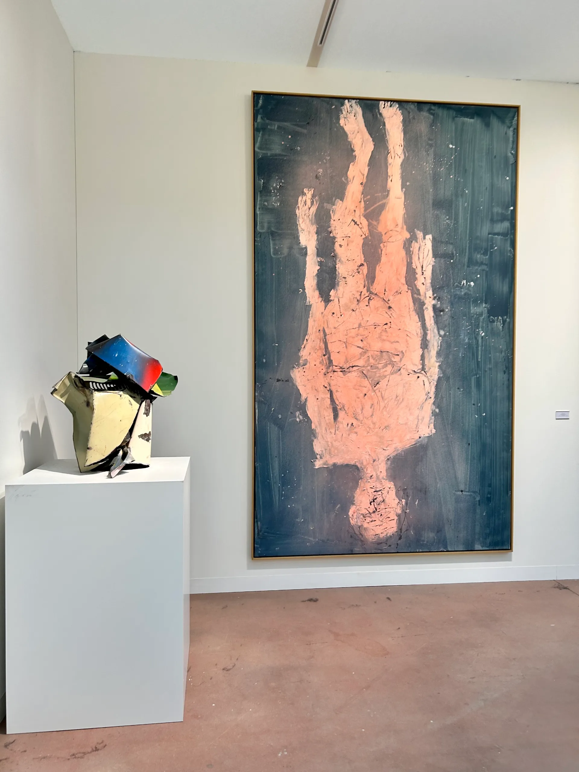 Георг Базелиц (1938-2026) - один из "хедлайнеров" нынешнего выпуска Art Basel Paris (с) Maag France