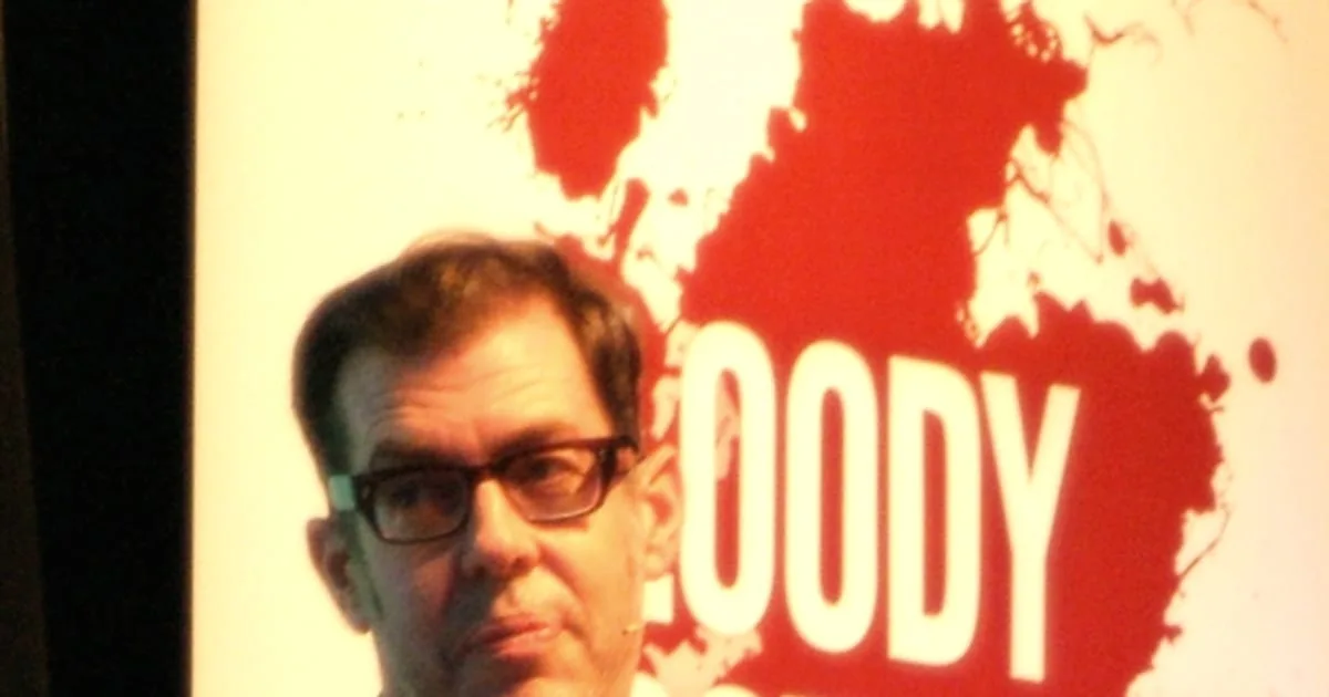 Richard Osman's 5ft 7in wife Ingrid Oliver cuts a glamorous figure in a red halterneck dress as she cosies up to 6ft 7in writer at star-studded The Thursday Murder Club premiere