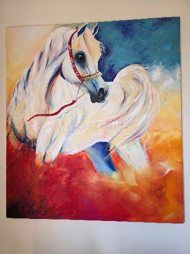 Title: spirit of white arabian