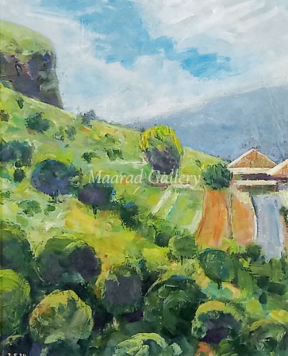 A landscape of Mount Barouk