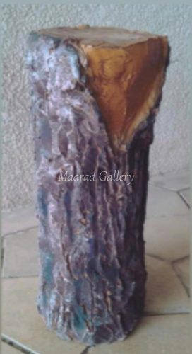 Pine wood sculpture