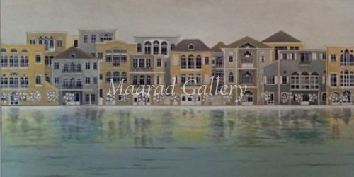 Houses on sea
