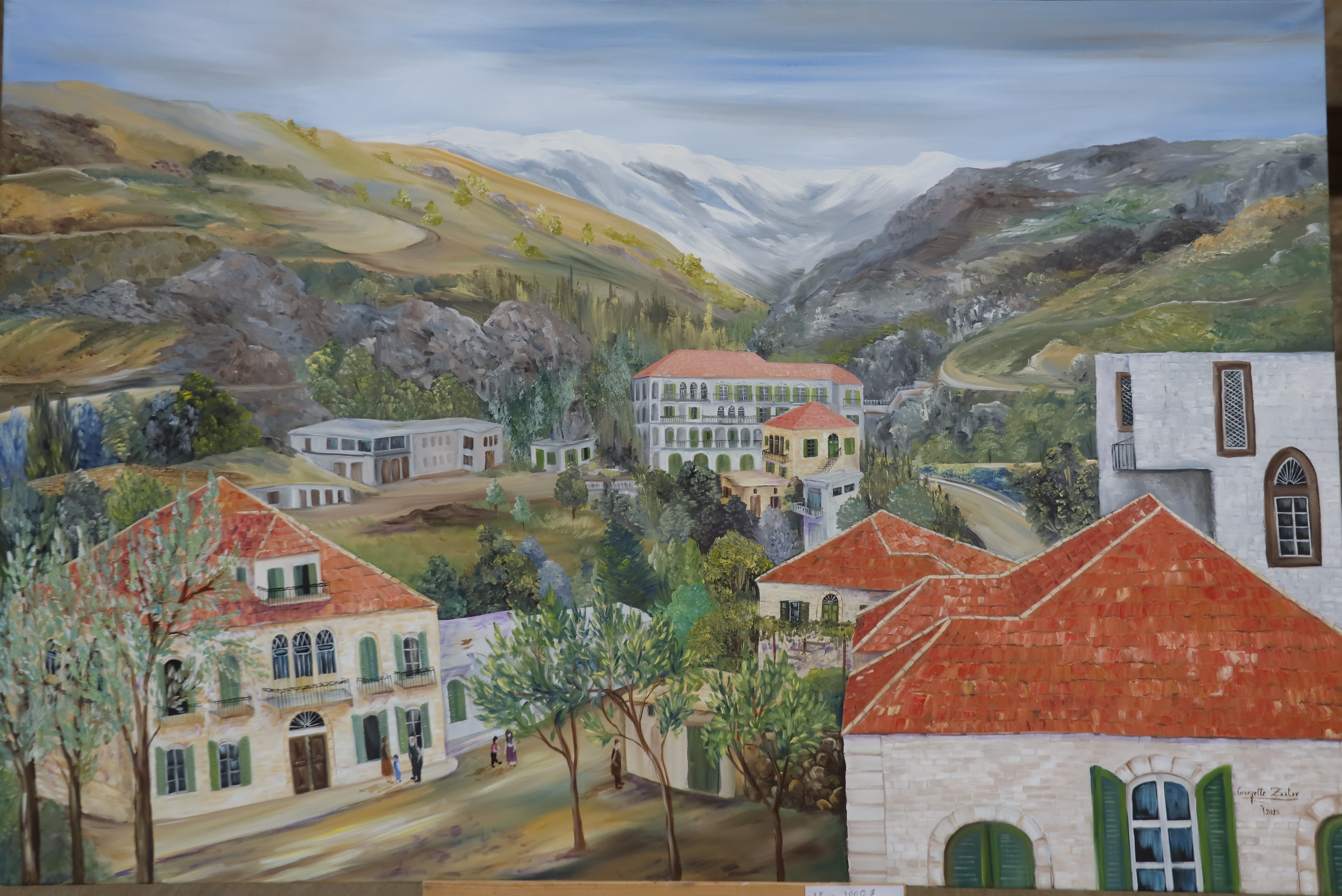 Zahle berdawni  early 20th century