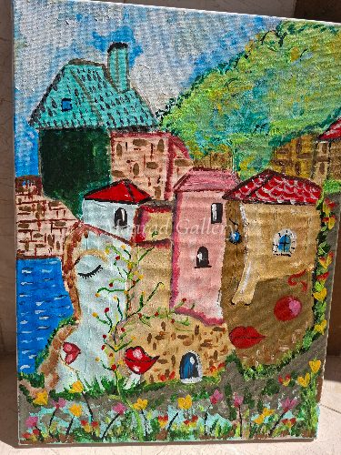Stone and people