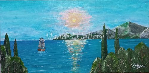 Title: Where the Sun Meets the Sea