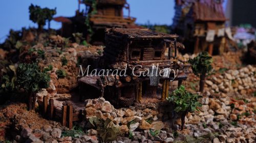 Handmade Miniature Village – One of a Kind Masterpiece