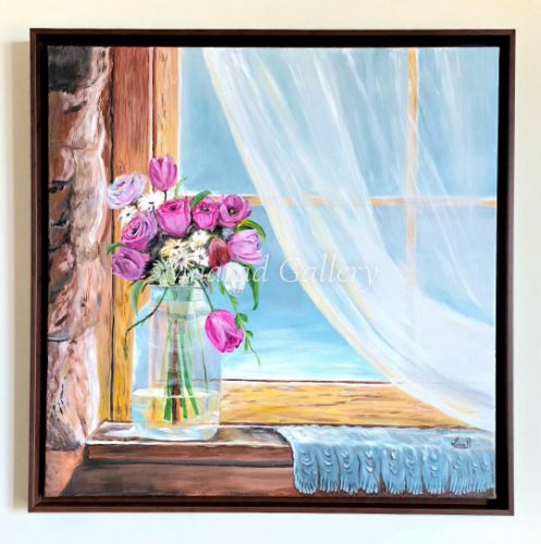 Whispers by the window
