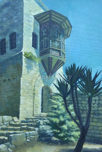 Beiteddine Palace in Midday Light