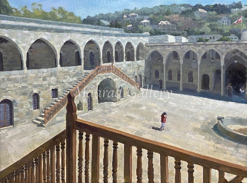 Beiteddine Palace Courtyard
