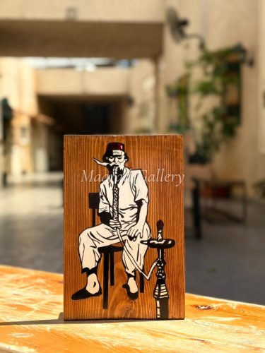 Wood paint for coffe shop