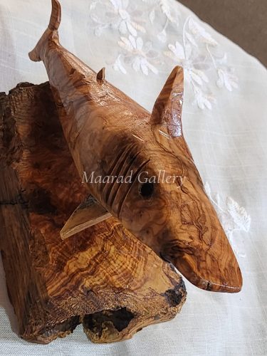 Shark sculpture