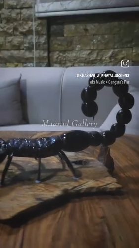 Scorpion sculpture
