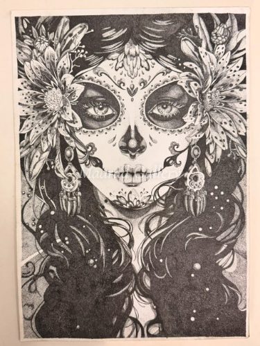 La Catrina Éternelle B&W
