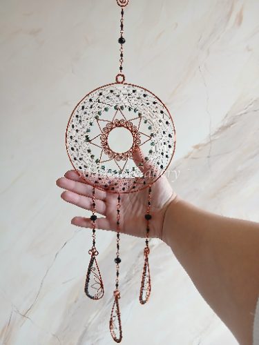 "Power of the Sun" dreamcatcher - mandala