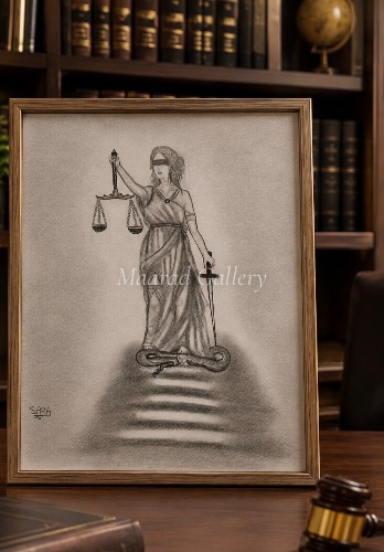 The woman of justice ⚖️