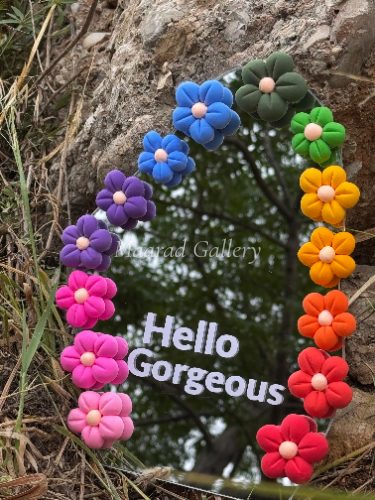 Floral Aura Mirror