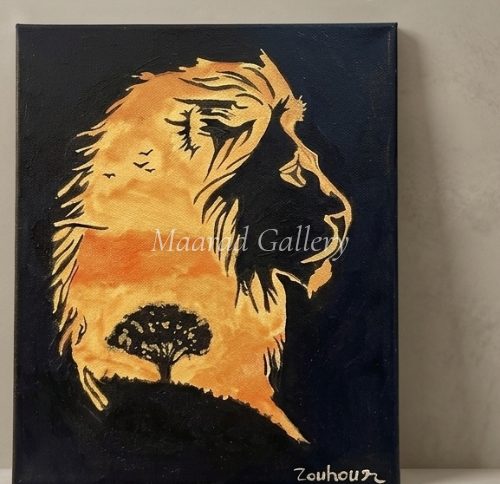 Golden Savanna Roar