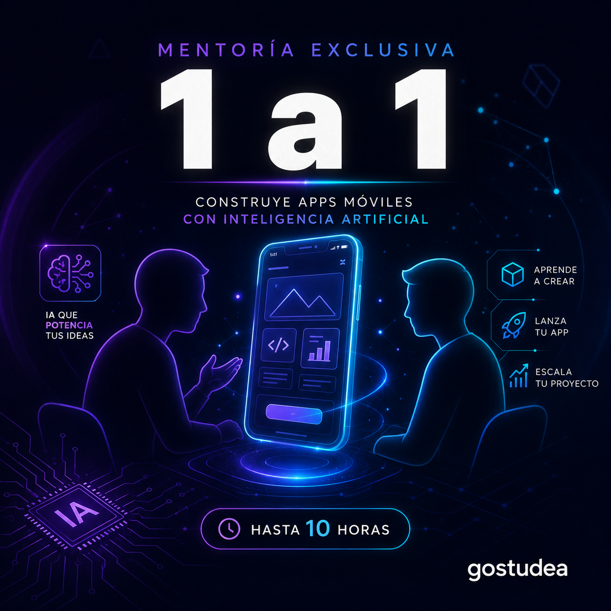 Mentoría Exclusiva 1 a 1: Desarrolla tu App con IA, paso a paso