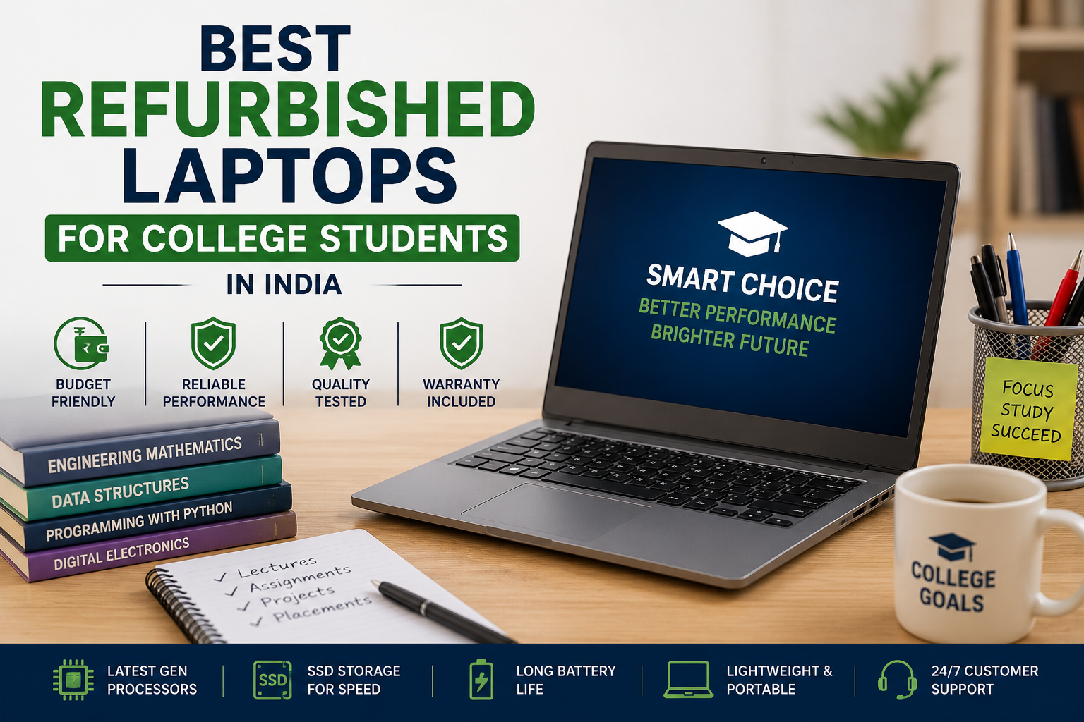Best Refurbished Laptops for College Students in India (2026 Guide)