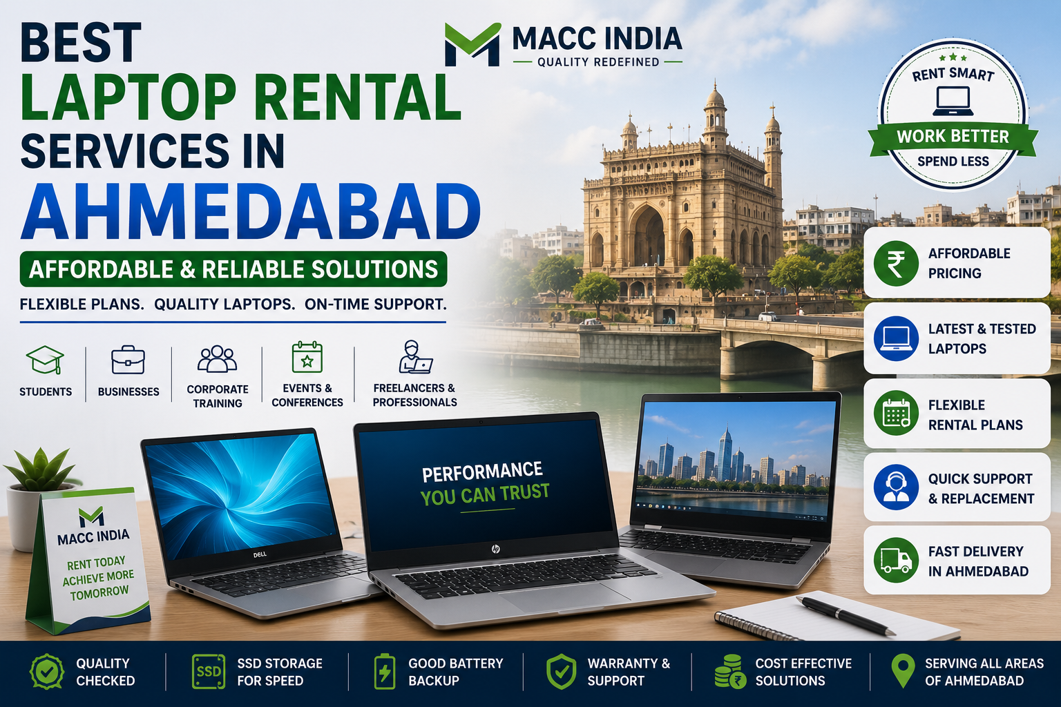 Best Laptop Rental Services in Ahmedabad ā Affordable & Reliable Solutions