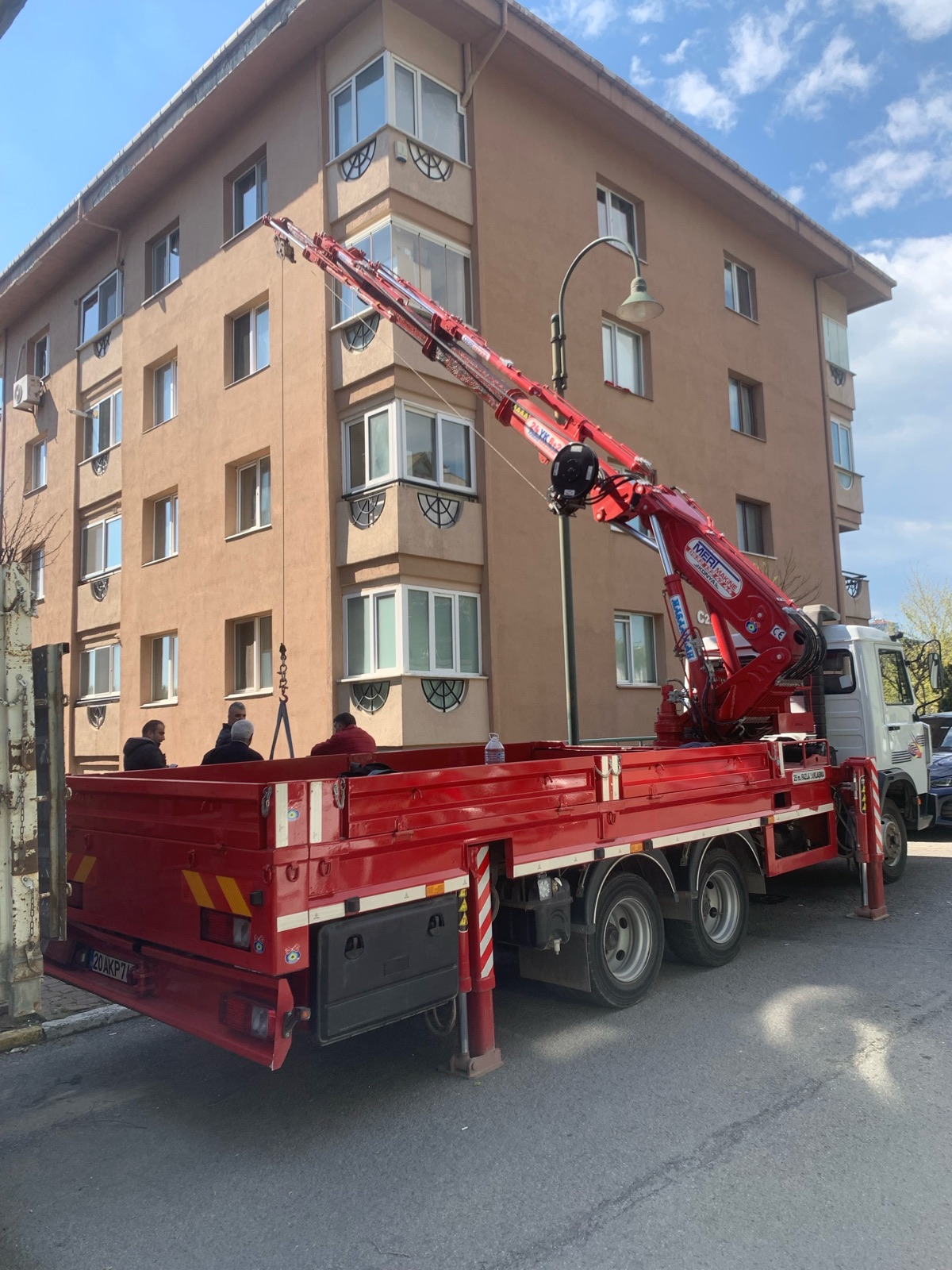 8 tonluk vinç görseli