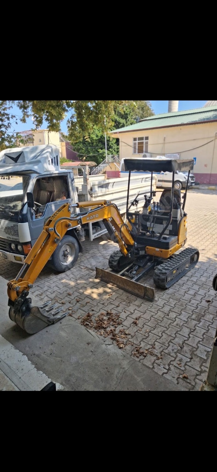 2 Ton KATO Mini Ekskavatör Kiralık Niğde Merkez görseli