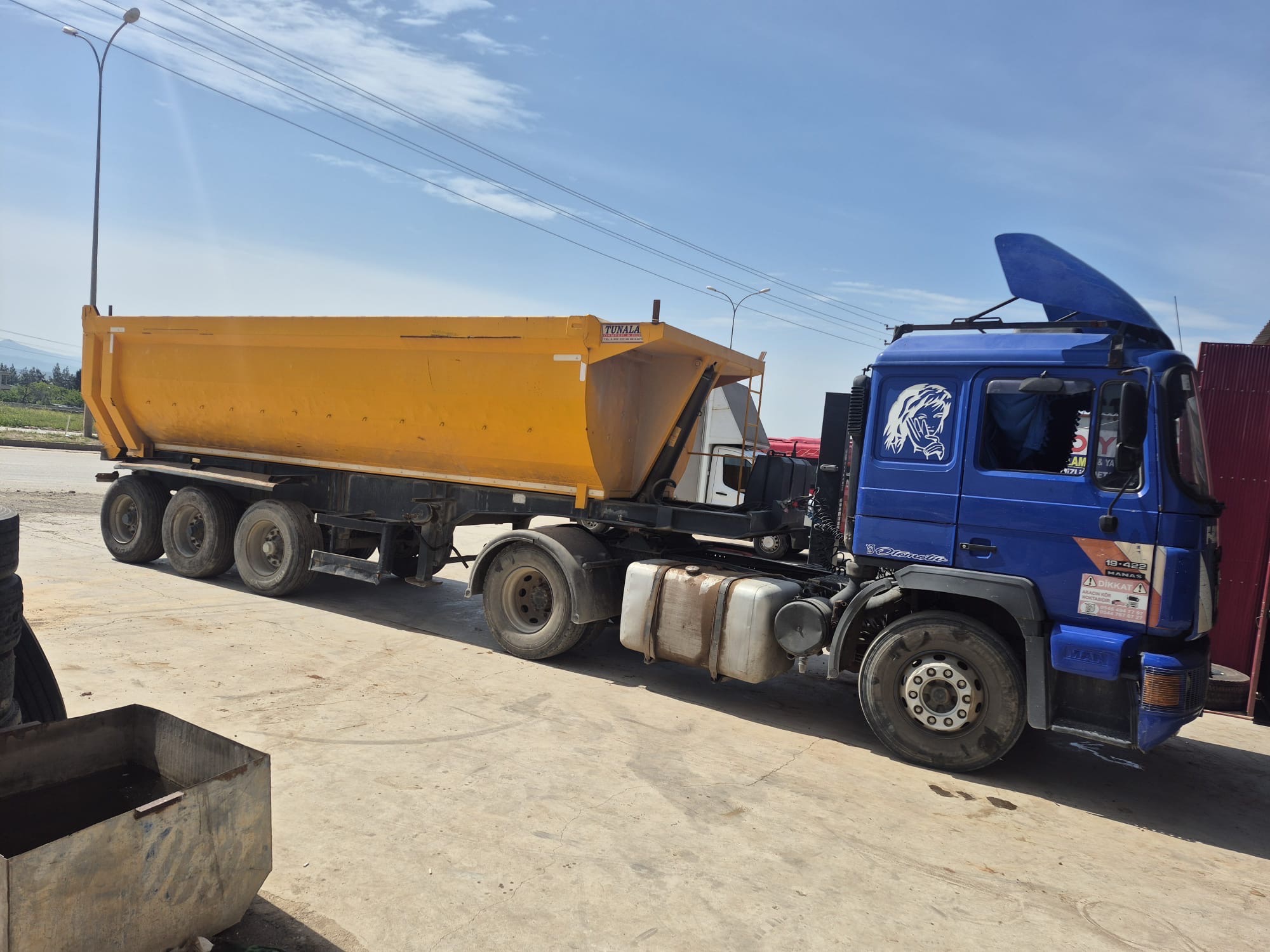 Mercedes Axor Damperli Hafriyat Tırı görseli