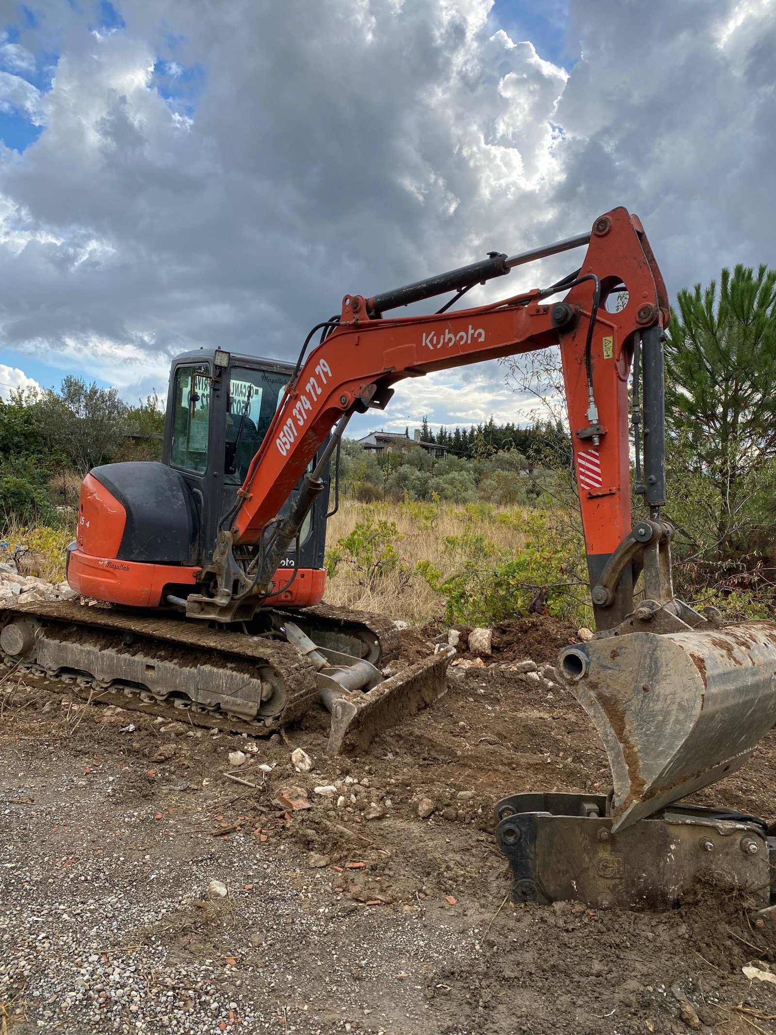 2015 Model Kubota Mini Ekskavatör görseli