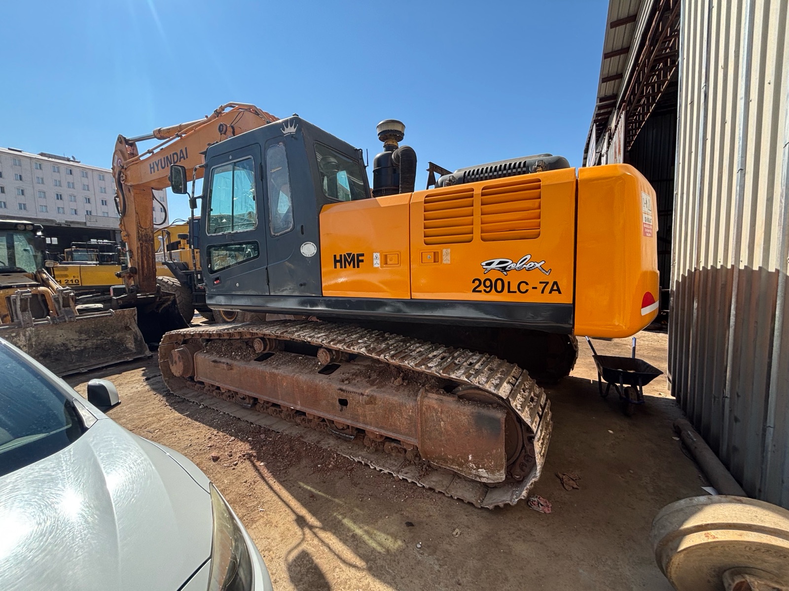 Hyundai 290 2011 model kırıcılı kanal Kovalı görseli