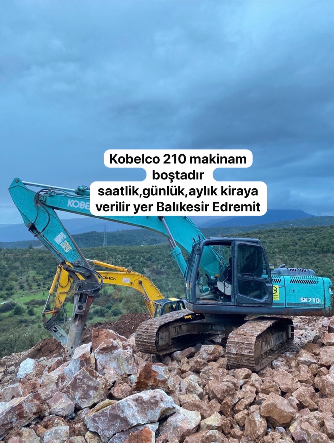 2014 model Kobelco 210 görseli