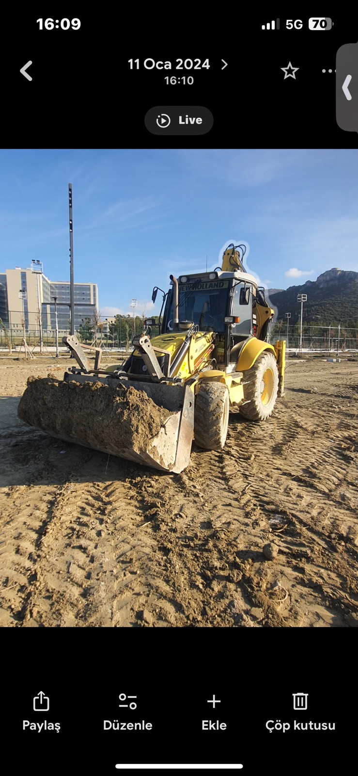 2017 model New Holland B110 bekoloder görseli