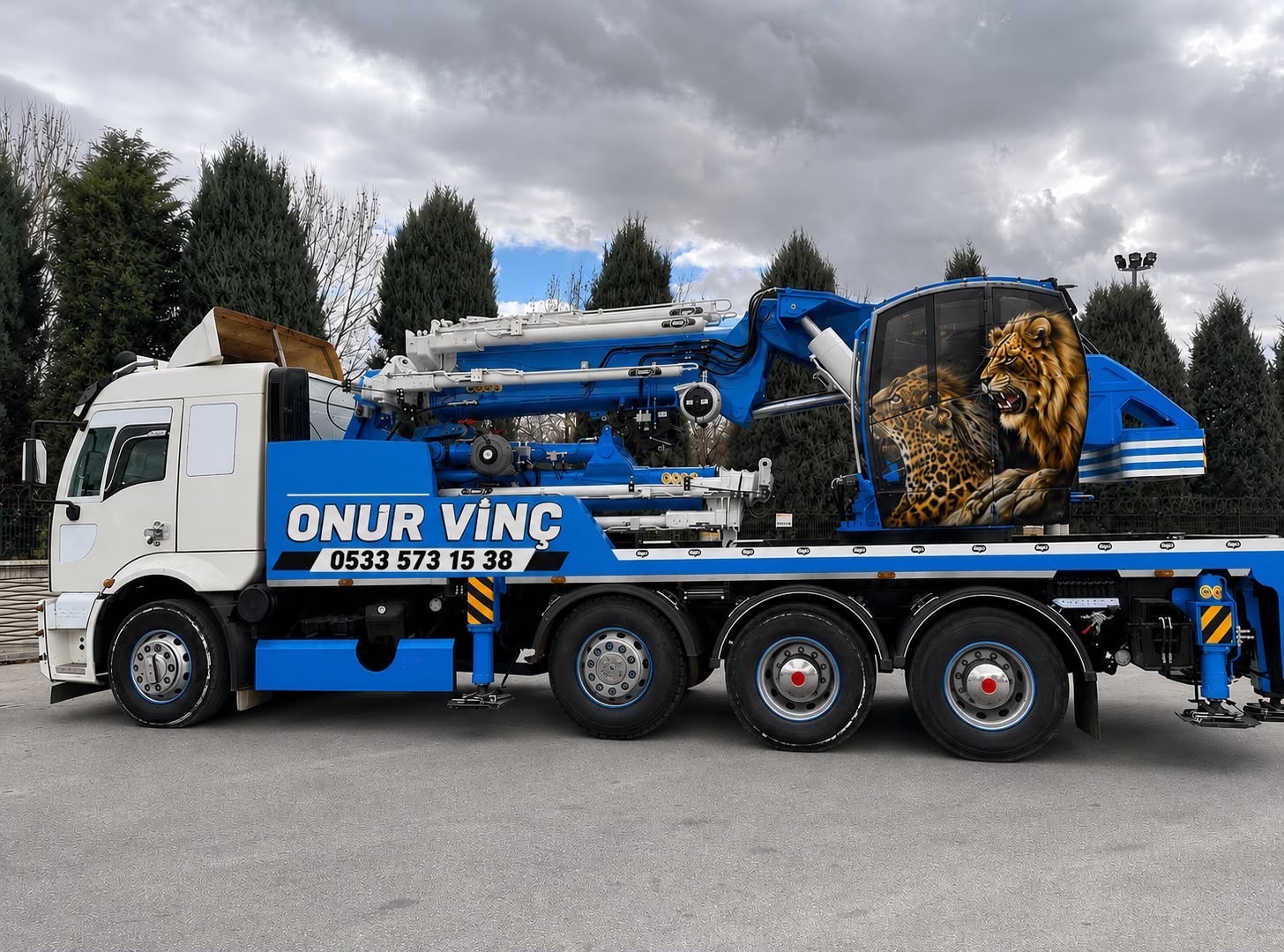 Onur Vinç 45 Ton Kancalı Hiyap Vinç Kiralama görseli