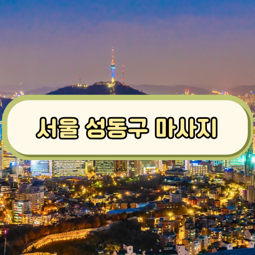 서울 성동구 마사지 추천 TOP 7 썸네일